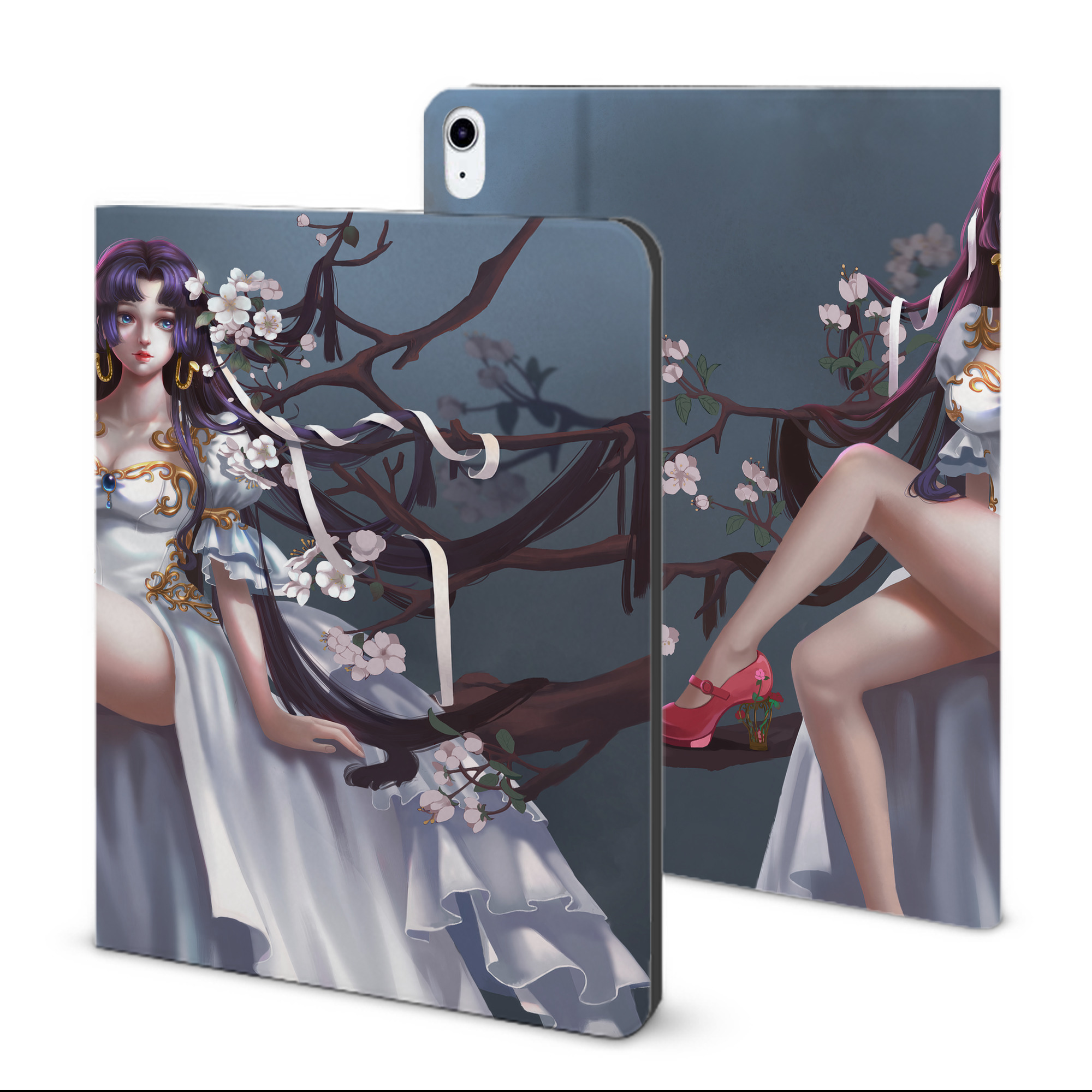 ワンピース ONE PIECE IPad ケース ブック型 PUレザー TPU 耐衝撃 軽量 薄型 ペン収納なし 全面保護 IPad 各モデル対応